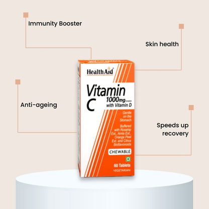 Health Aid: Vitamin C - Chewable