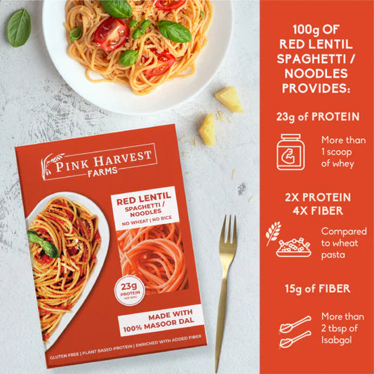 Red Lentil Spaghetti Noodles