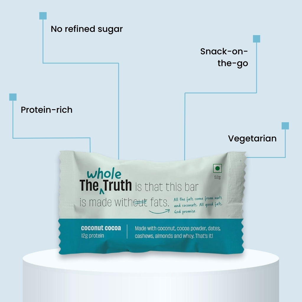 The Whole Truth: Energy Bar - Coconut Cocoa 12g Protein