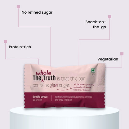 The Whole Truth: Energy Bar - Double Cocoa 13g Protein