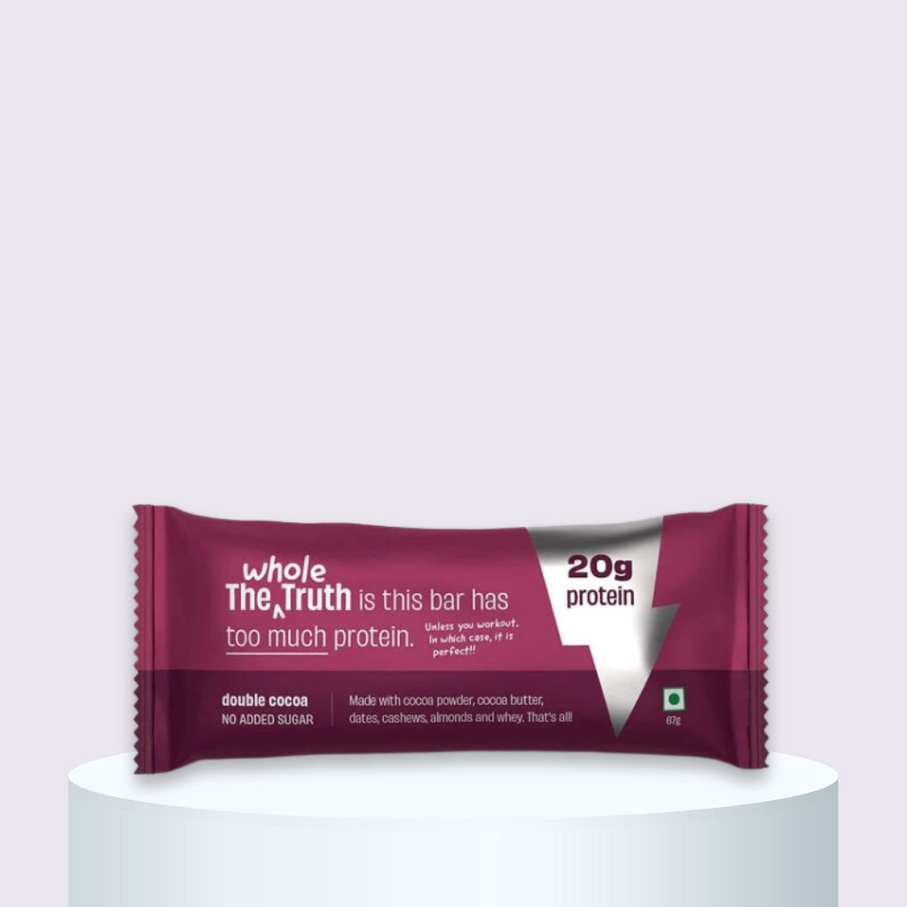 The Whole Truth: Energy Bar - Double Cocoa 20g Protein