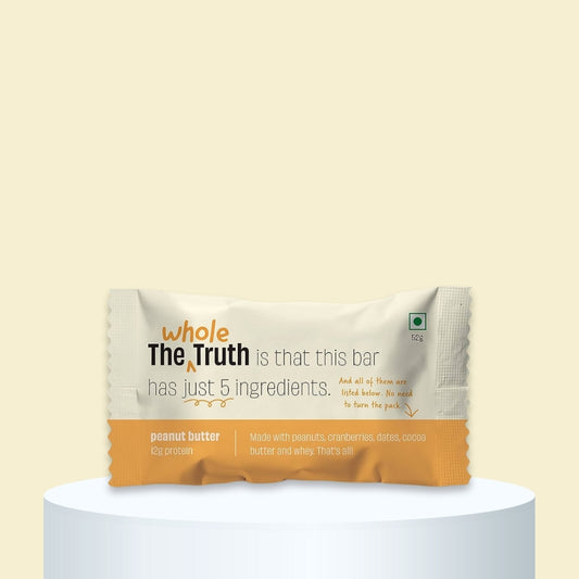 The Whole Truth: Energy Bar - Peanut Butter 12g Protein